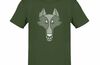 MQ WOLF - Pure Organic Shirt Herren - grün